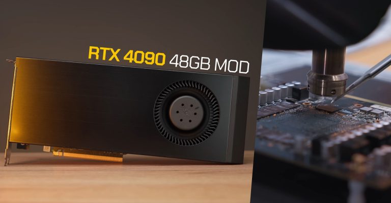 ارتقاء سفارشی RTX 4090 به ۴۸ گیگابایت؛ جهشی برای AI یا گیمینگ؟