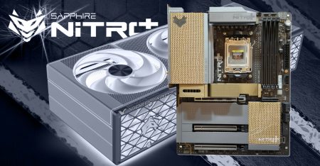 اولین نگاه به مادربرد نسل جدید سافایر Nitro X870EA و نوآوری کانکتور پنهان