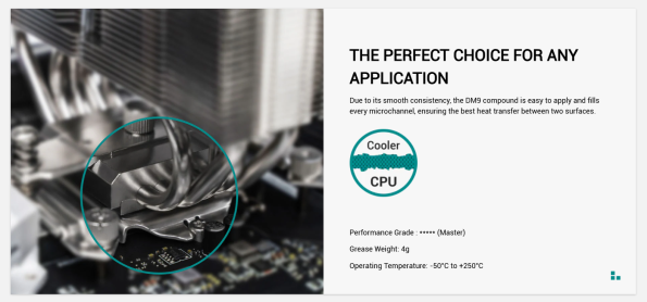 خمیر حرارتی دیپ کول DeepCool DM9 4g مدل 4 گرمی