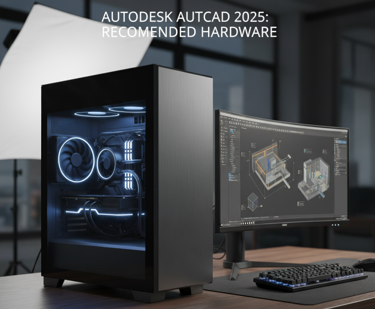 راهنمای انتخاب سخت‌افزار مناسب برای AutoCAD در سال ۲۰۲۵