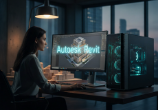 راهنمای جامع انتخاب سیستم کامپیوتر مورد نیاز Revit از مدل‌سازی تا رندرینگ