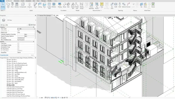 راهنمای جامع انتخاب سیستم کامپیوتر مورد نیاز Revit از مدل‌سازی تا رندرینگ