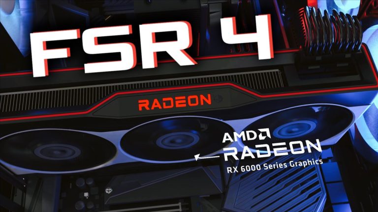 فعال‌سازی AMD FSR 4 بر روی کارت گرافیک Radeon RX 6800 XT و تاثیرات آن