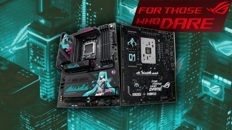 مادربورد ROG Strix X870E-H نسخه Hatsune Miku با قیمت ۵۹۹ دلار معرفی شد
