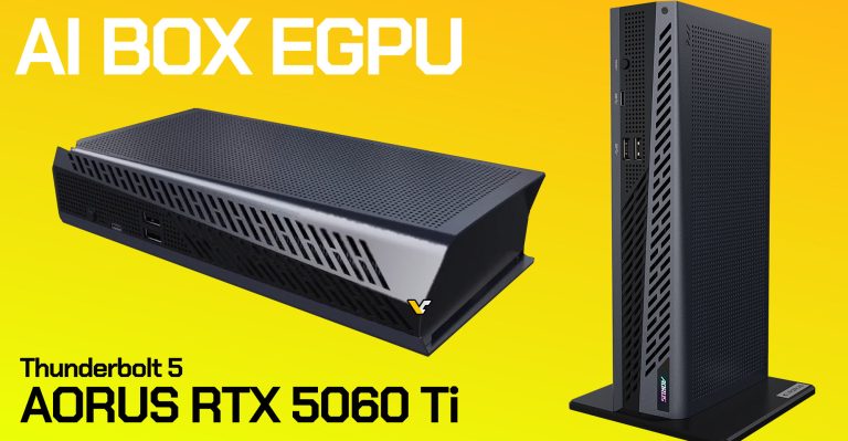 معرفی کامل Aorus RTX 5060 Ti AI Box قدرت دسکتاپ در قالب eGPU همراه