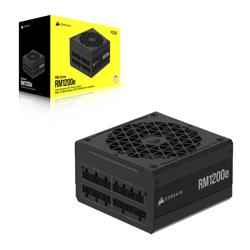پاور کورسیر Corsair RM1200e Fully Modular Low-Noise ATX پاور کورسیر Corsair RM1200e Fully Modular Low-Noise ATX