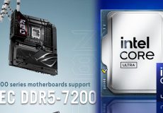 پشتیبانی رسمی مادربوردهای سری ۸۰۰ ایسوس از حافظه DDR5-7200 بدون اورکلاک
