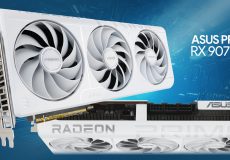 کارت گرافیک ایسوس RX 7900 XT Prime سفید زیبایی و قدرت در هم آمیختند