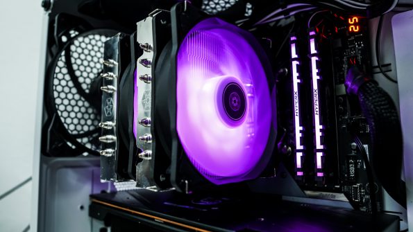 کولر سیلور استون Black - SilverStone Hydrogon D120 ARGB