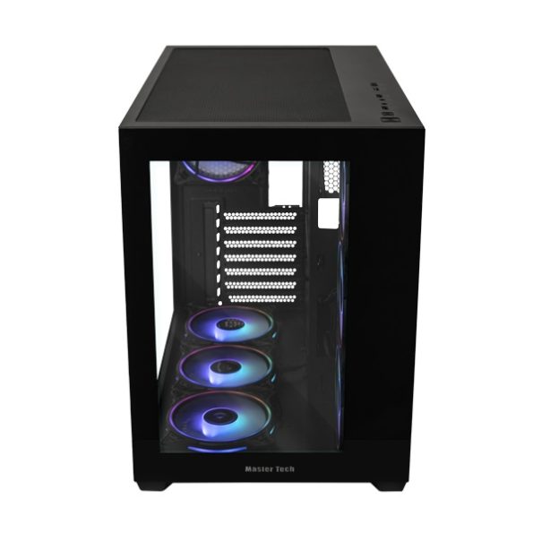 کیس مسترتک MasterTech Terabox RGB Mid Tower مشکی