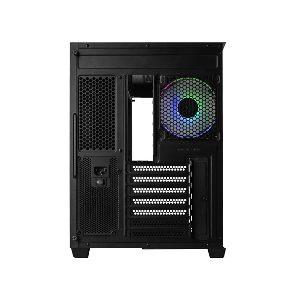 کیس مسترتک MasterTech Terabox RGB Mid Tower مشکی کیس مسترتک MasterTech Terabox RGB Mid Tower مشکی