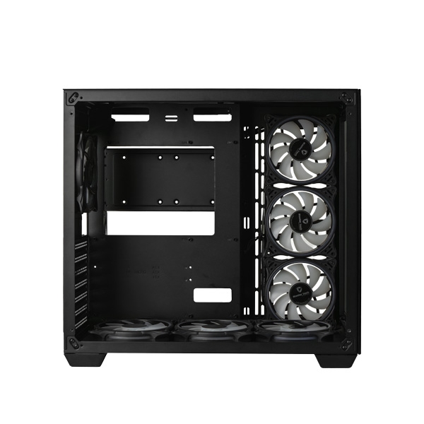 کیس مسترتک MasterTech Terabox RGB Mid Tower مشکی کیس مسترتک MasterTech Terabox RGB Mid Tower مشکی