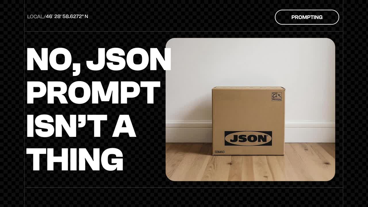 JSON Prompting for Veo 3 یک راهنمای جامع و قدرتمند برای تولید ویدیو با هوش مصنوعی