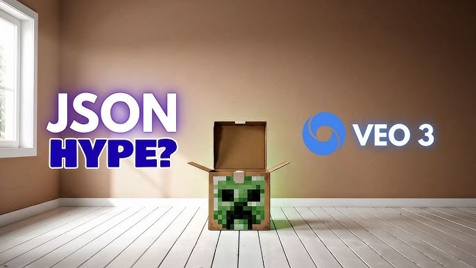 JSON Prompting for Veo 3 یک راهنمای جامع و قدرتمند برای تولید ویدیو با هوش مصنوعی