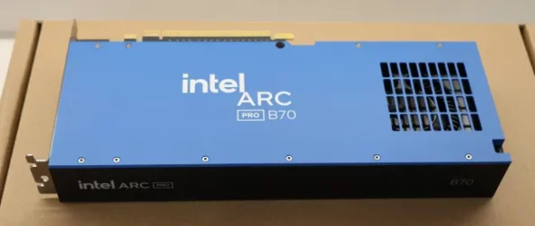 بررسی Intel Arc Pro 870؛ کارت 32 گیگابایتی اینتل برای AI و ورکاستیشن
