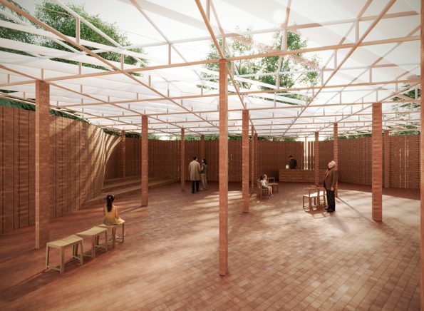 رونمایی آتلیه LANZA از جزییات نهایی طراحی پاویون سرپنتاین ۲۰۲۶ (Serpentine Pavilion) در لندن