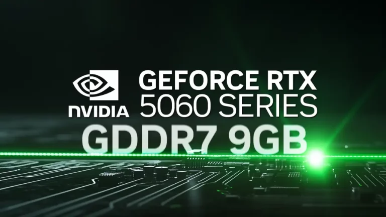 افشای مشخصات کارت گرافیک RTX 5060 با حافظه ۹ گیگابایتی و رابط حافظه محدودتر