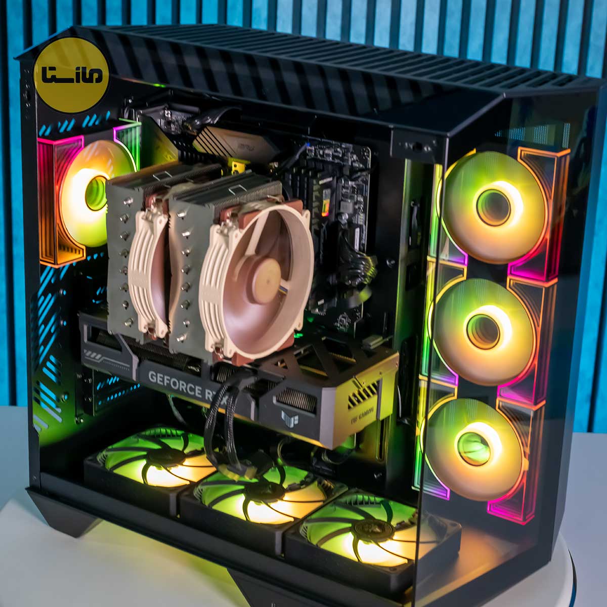 کیس-رندرینگ-با-گارانتی-بدون-قید-شرط-مازستا-کولینگ-نوکتوا-کارت-گرافیک-5080-rtx-انودیا-و-سی-پی-یو-ultra-285k05 سیستم رندرینگ معماری AMD 9