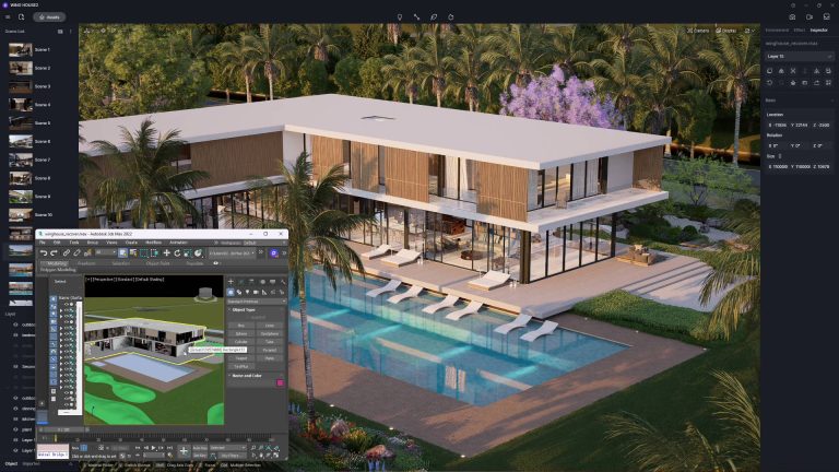 تنظیمات بهینه‌سازی Viewport در 3ds Max؛ راهنمای تخصصی مازستا