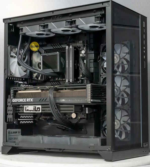 سیستم شبیه سازی و رندرینگ هودینی UT9 intel i9 14900kk 128gb 2x64gb titanium asus rog 4090 24gb شبیه سازی و رندرینگ در نرم افزار هودینی سیمولیت آب و آتش و رندرینگ پروژه های تبلیغاتی و انیمیشن