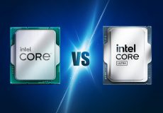 مقایسه Intel Core Ultra 7 265K و Intel Core i7 14700K در افترافکت