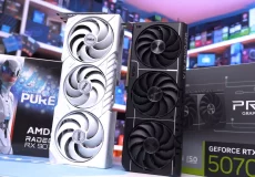 مقایسه RTX 5070 Ti با RX 9070 XT در بازی بنچمارک ۱۰ عنوان AAA