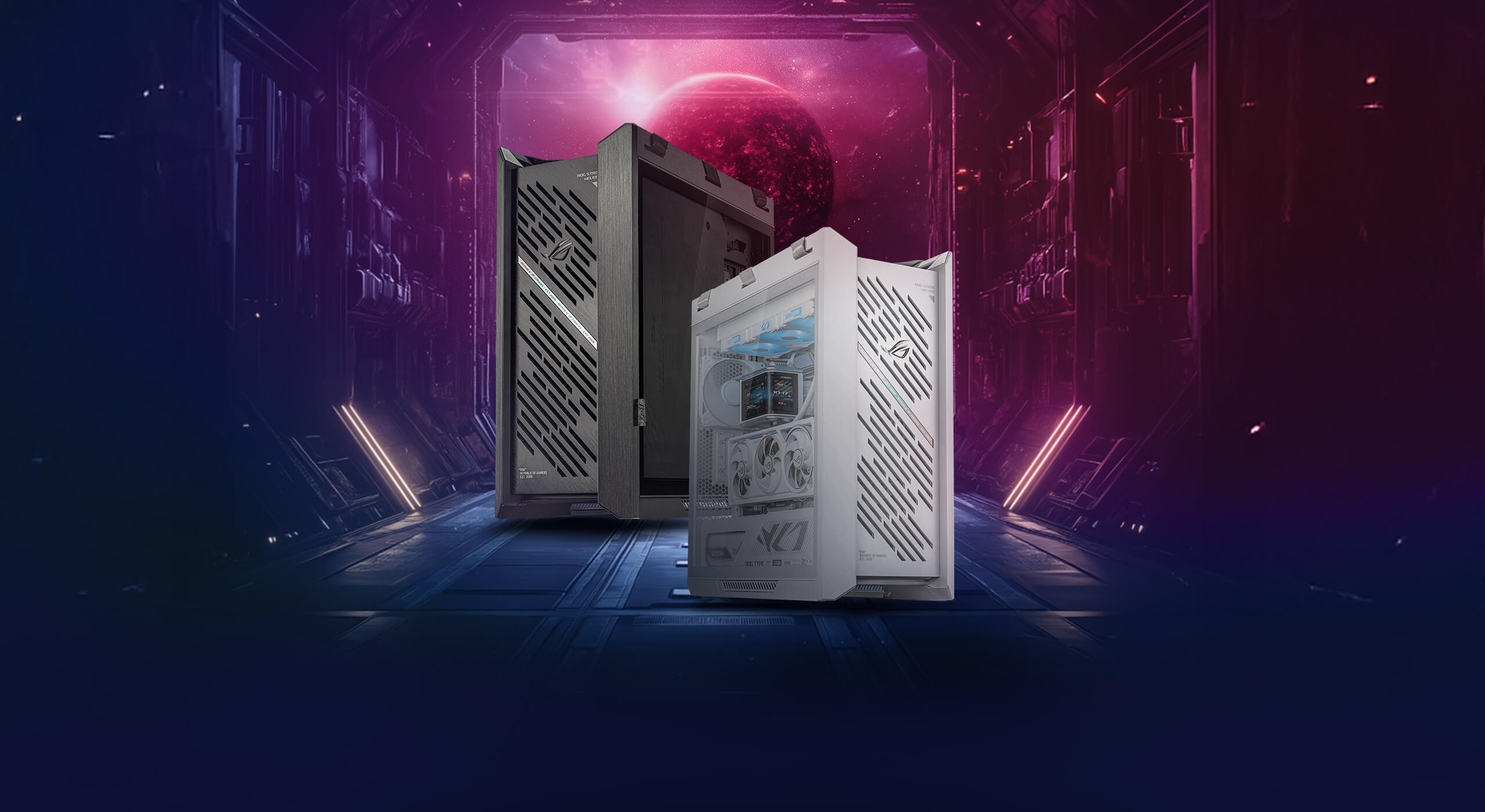 کیس ایسوس ROG Strix Helios II (3) کیس ایسوس ROG Strix Helios II