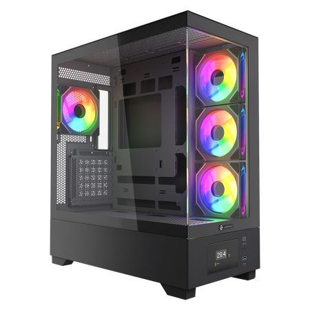 کیس کامپیوتر گیمینگ لاجی کی مدل LK-C674B