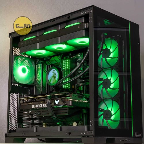 سیستم تدوین و افکت ویدیویی Intel 149intel 14900k ROG Strix f wifi asus tuf 3090 ti 24gb1200w tuf asus lian li 0113x 2tb 990 pro 