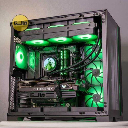 سیستم تدوین و افکت ویدیویی Intel 149intel 14900k ROG Strix f wifi asus tuf 3090 ti 24gb1200w tuf asus lian li 0113x 2tb 990 pro 