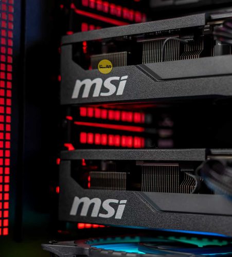 سیستم رندرینگ و هوش مصنوعی دو کارت گرافیکه RTX 5070 TI بروی مادبرد Z890 e (22)