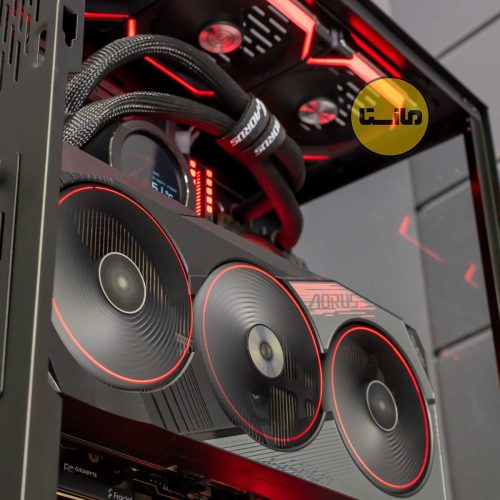 کیس-اوروس-aorus-گیگابایت-با-کولر-مایع-gigabyte-aorus-کارت-گرافیک-عمود-rtx-aorus-گیمینگ-کیس-لیان-لی-o11-lian-li07
