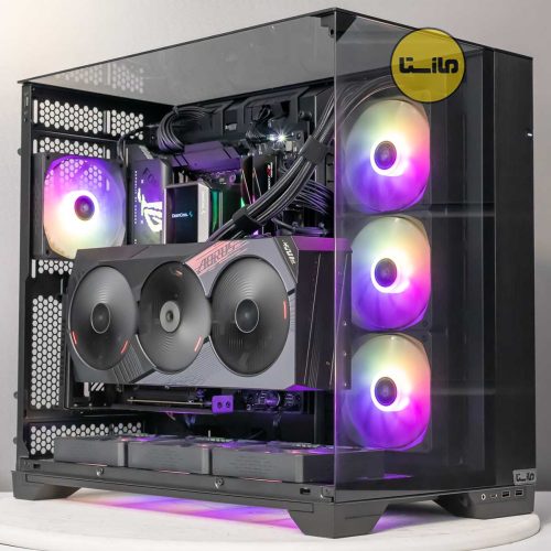 کیس-گیمینگ-لیان-لی-o11-ویژن-با-کارت-گرافیک-5080-aorus-گیگابایت-کولر-مایع-میستیک-دیپ-کول-مانیتور-دار-گارانتی-مازستا-سیستم-گیمینگ-سیستم-رندرینگ-07
