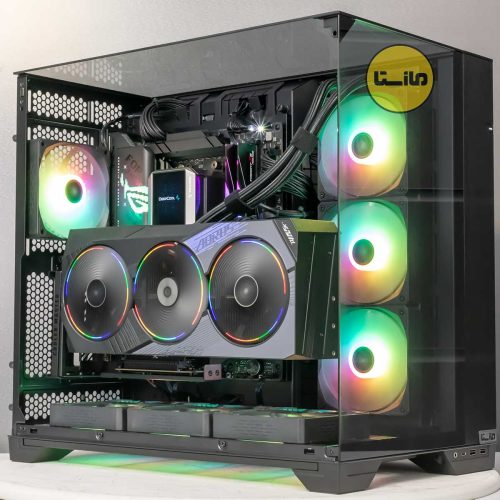 کیس-گیمینگ-لیان-لی-o11-ویژن-با-کارت-گرافیک-5080-aorus-گیگابایت-کولر-مایع-میستیک-دیپ-کول-مانیتور-دار-گارانتی-مازستا-سیستم-گیمینگ-سیستم-رندرینگ-10