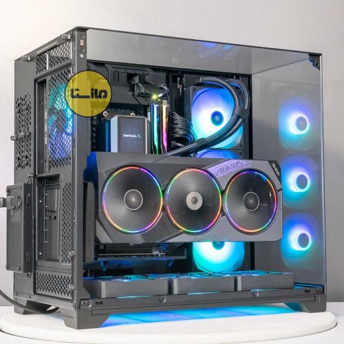 کیس-گیمینگ-لیان-لی-o11-ویژن-با-کارت-گرافیک-5080-aorus-گیگابایت-کولر-مایع-میستیک-دیپ-کول-مانیتور-دار-گارانتی-مازستا-سیستم-گیمینگ-سیستم-رندرینگ-17